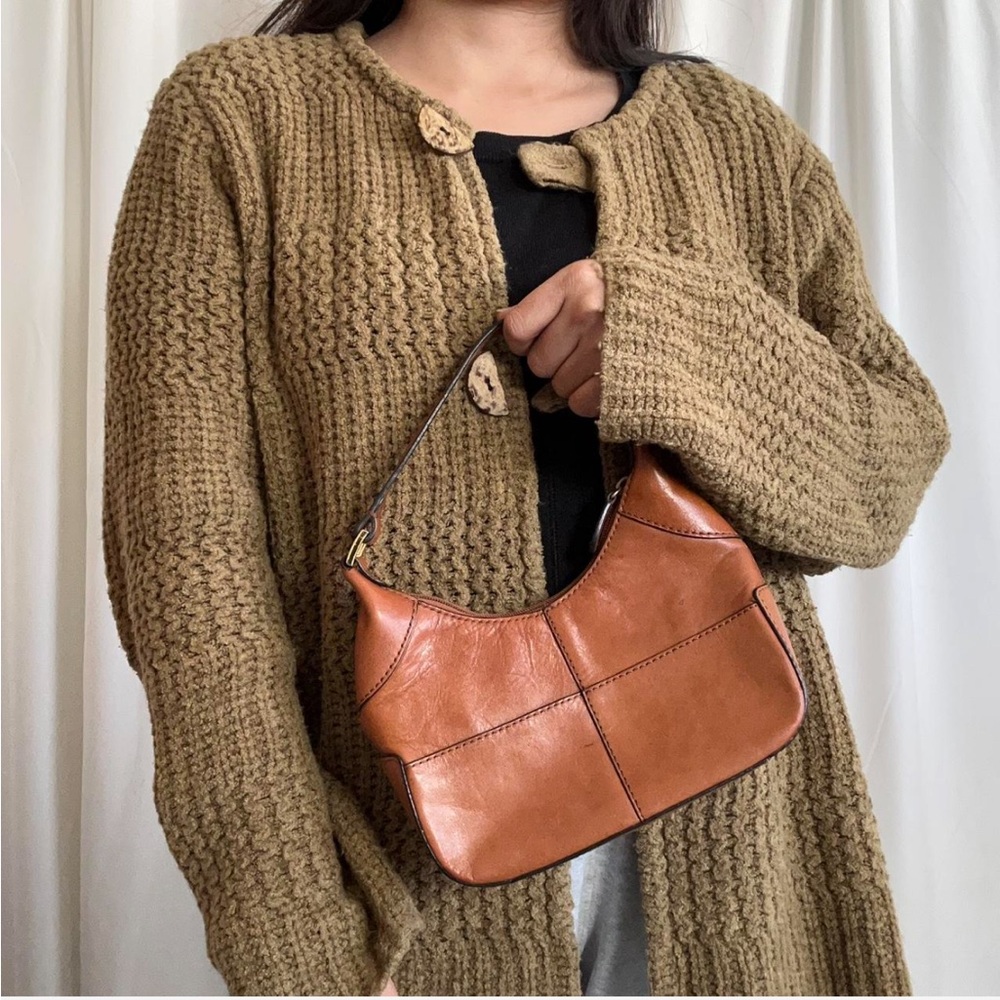 Y2K/90s Etienne Aigner leather handbag brown. - Picture 7 of 11